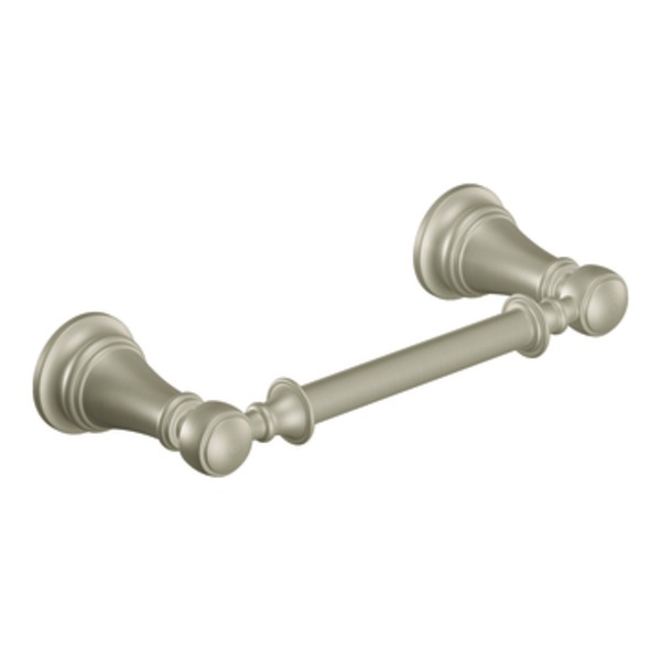 Moen YB8408 Creative Specialties Weymouth Double Post Pivoting Tissue Holder - Brushed Nickel
